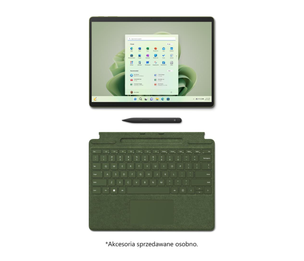 Microsoft Surface Pro 9 i5/8GB/256GB/Win11 (Leśna Zieleń) - 1081282 - zdjęcie 9